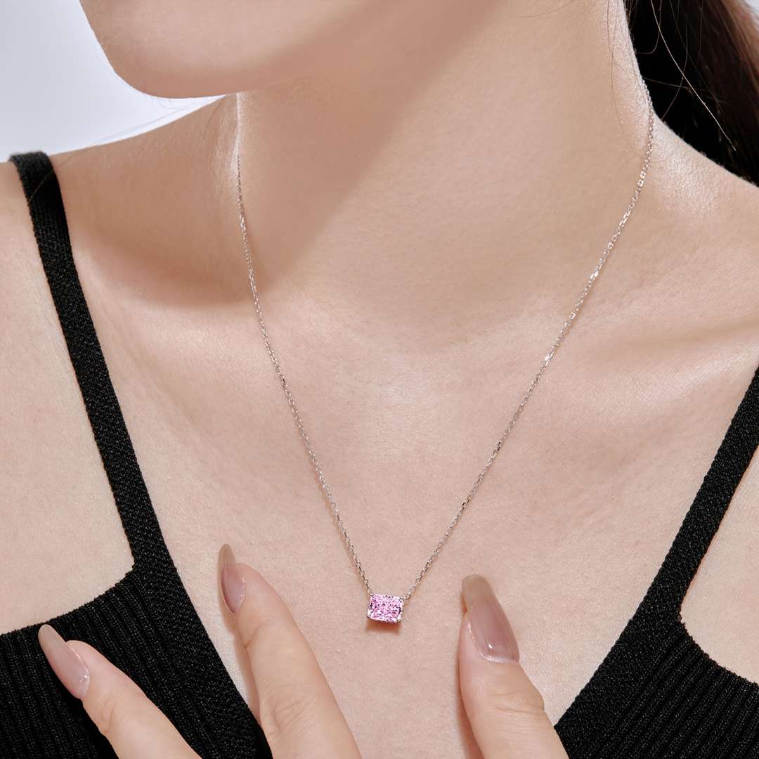 [Aurelle Style]Luxurious Square Shape Colorful Necalack