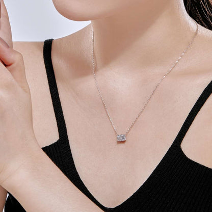 [Aurelle Style]Luxurious Square Shape Colorful Necalack