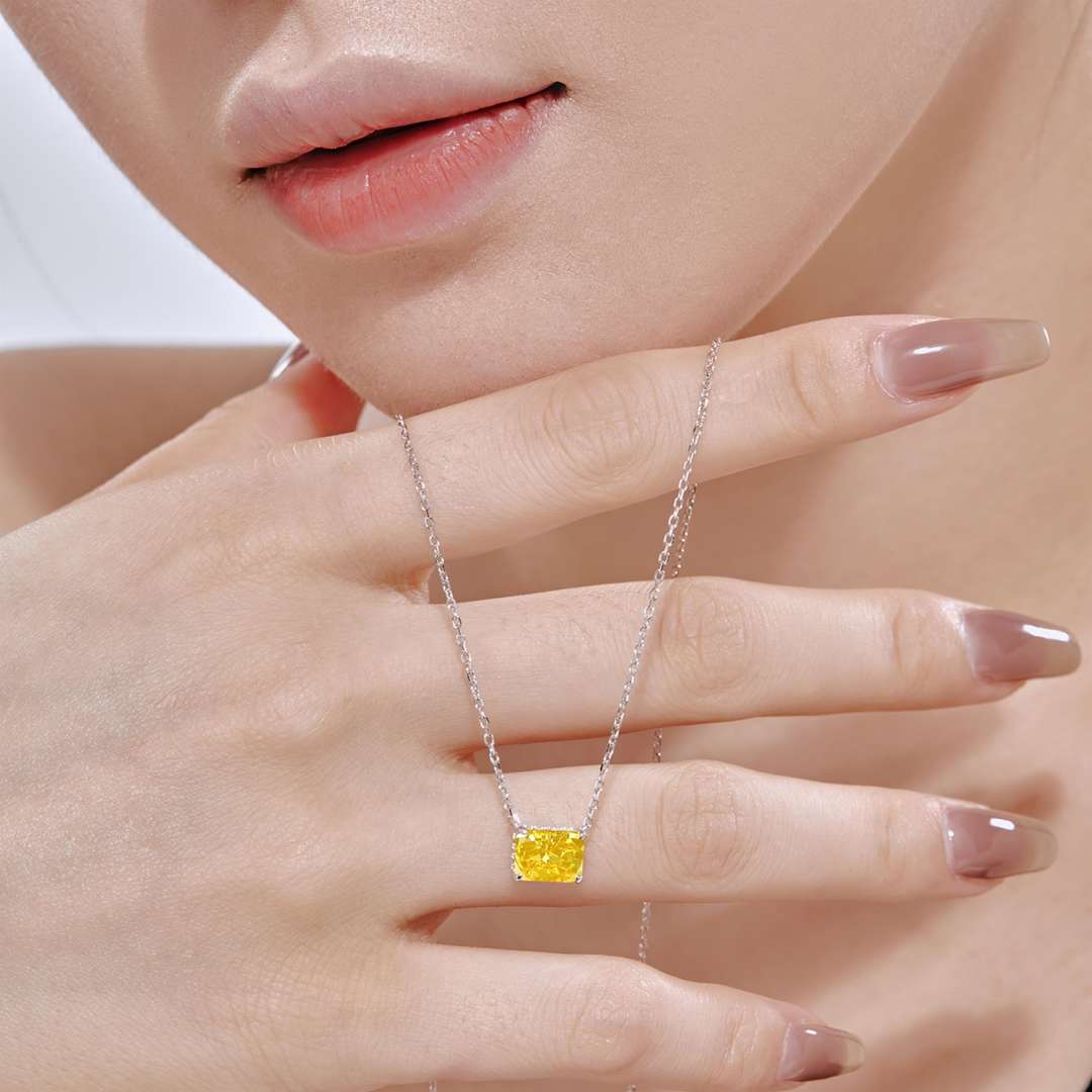 [Aurelle Style]Luxurious Square Shape Colorful Necalack