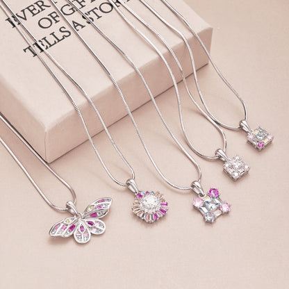 [Aurelle Style]Charming Flower Colorful Necklace