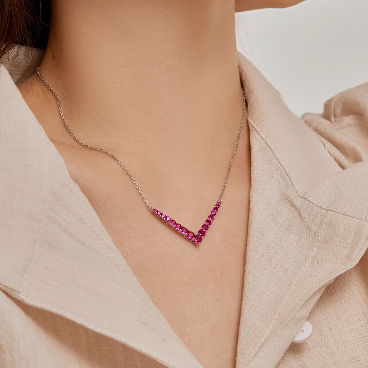[Aurelle Style]Ornate Round Cut Necklace