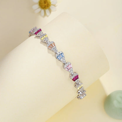 [Aurelle Style]Radiant Water Drop Shape Daily Bracelet
