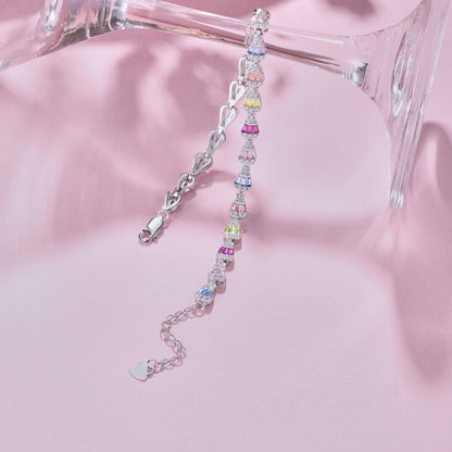 [Aurelle Style]Radiant Water Drop Shape Daily Bracelet
