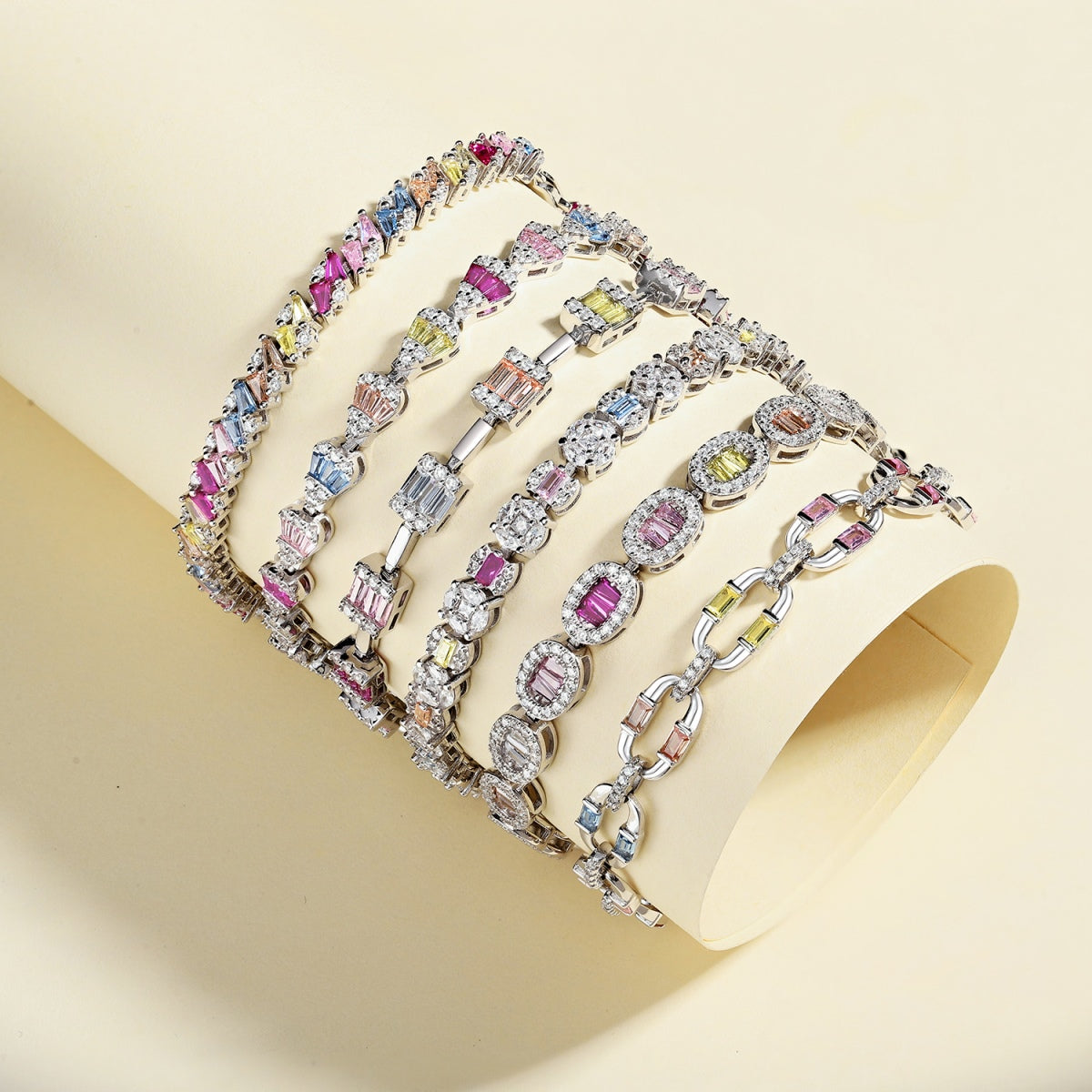 [Aurelle Style]Radiant Water Drop Shape Daily Bracelet
