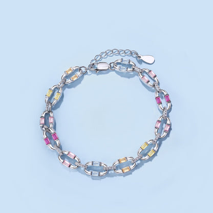 [Aurelle Style]Dazzling Colorful Daily Bracelet