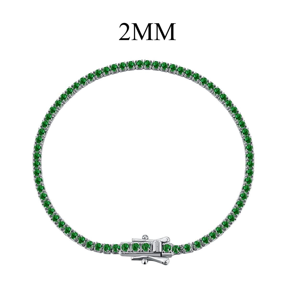 [Aurelle Style]Radiant Colorful Round Cut Party Bracelet