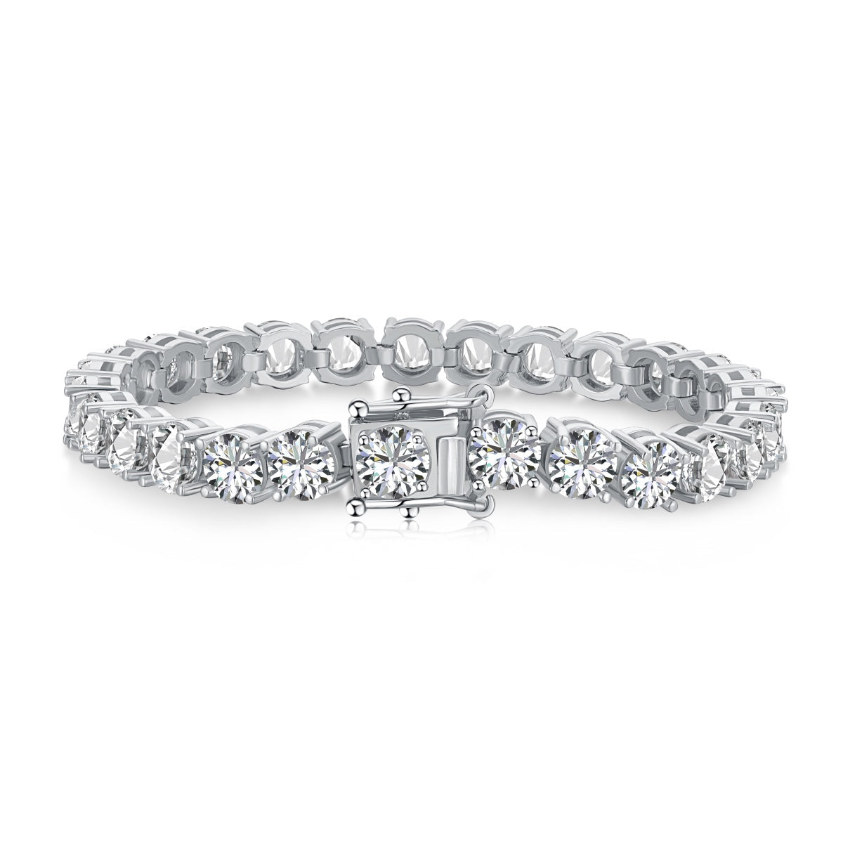 [Aurelle Style]0.75 Carat Dazzling Round Cut Wedding Bracelet