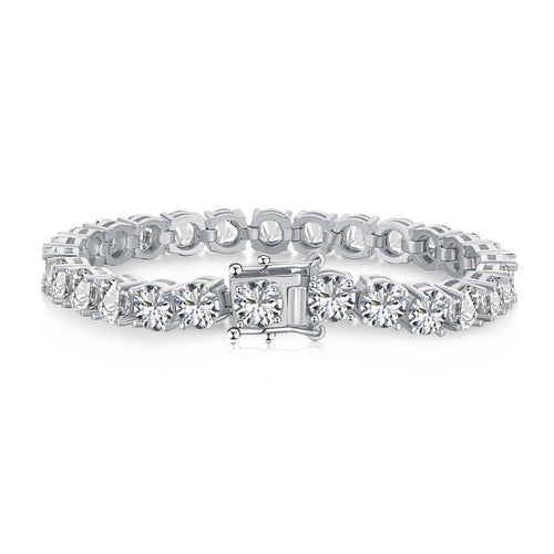 [Aurelle Style]0.75 Carat Dazzling Round Cut Wedding Bracelet