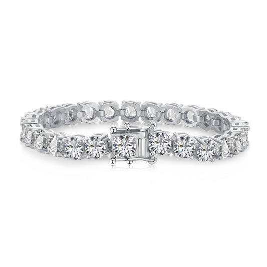 [Aurelle Style]0.75 Carat Dazzling Round Cut Wedding Bracelet
