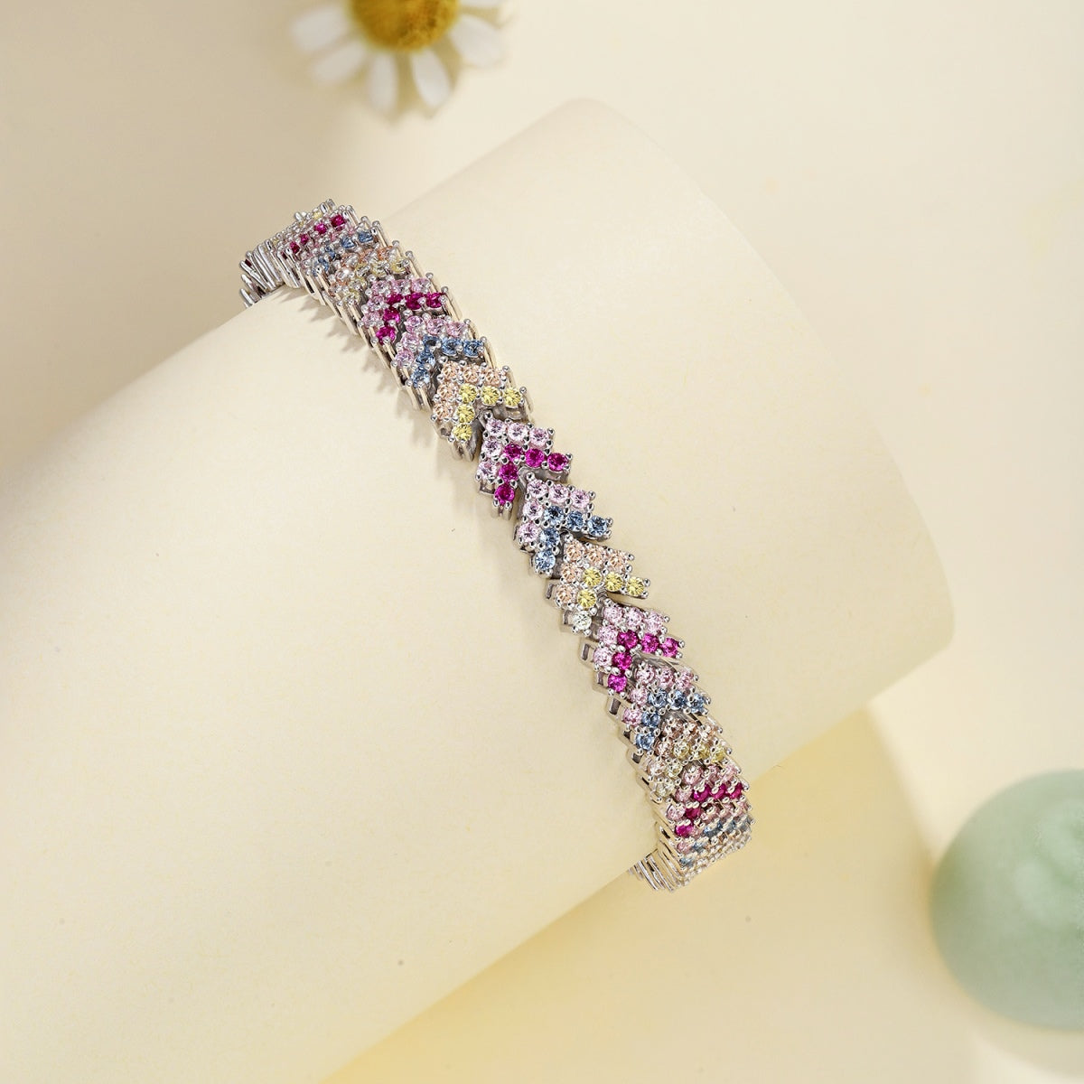 [Aurelle Style]Ornate Sparkling Round Cut Party Bracelet