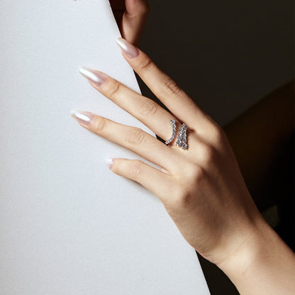 [Aurelle Style]Unique Vivid Snake Shape Daily Ring