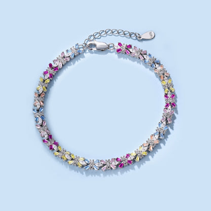 [Aurelle Style]Radiant Colorful Emerald Cut Party Bracelet