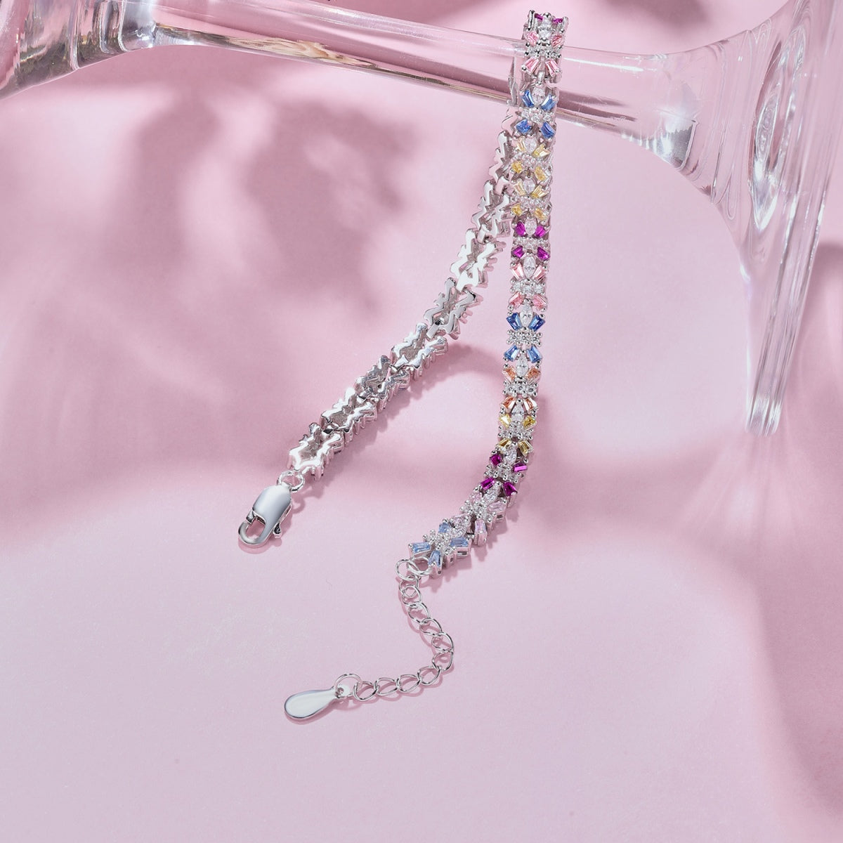 [Aurelle Style]Radiant Colorful Emerald Cut Party Bracelet