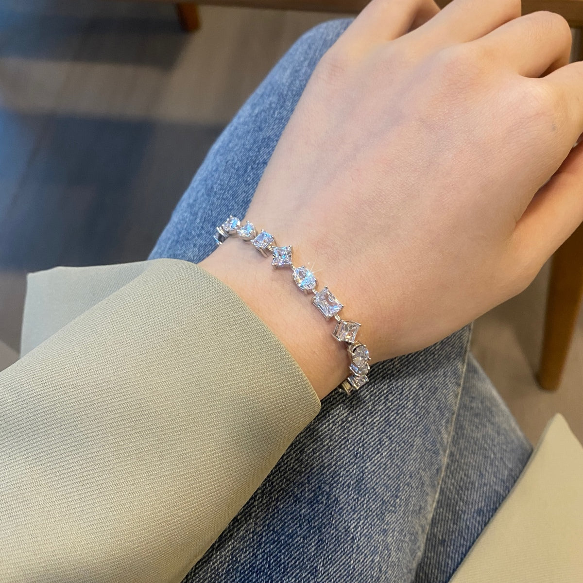 [Aurelle Style]Unique Exquisite Multi Cut Daily Bracelet