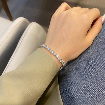 [Aurelle Style]Ornate Sparkling Round Cut Wedding Bracelet