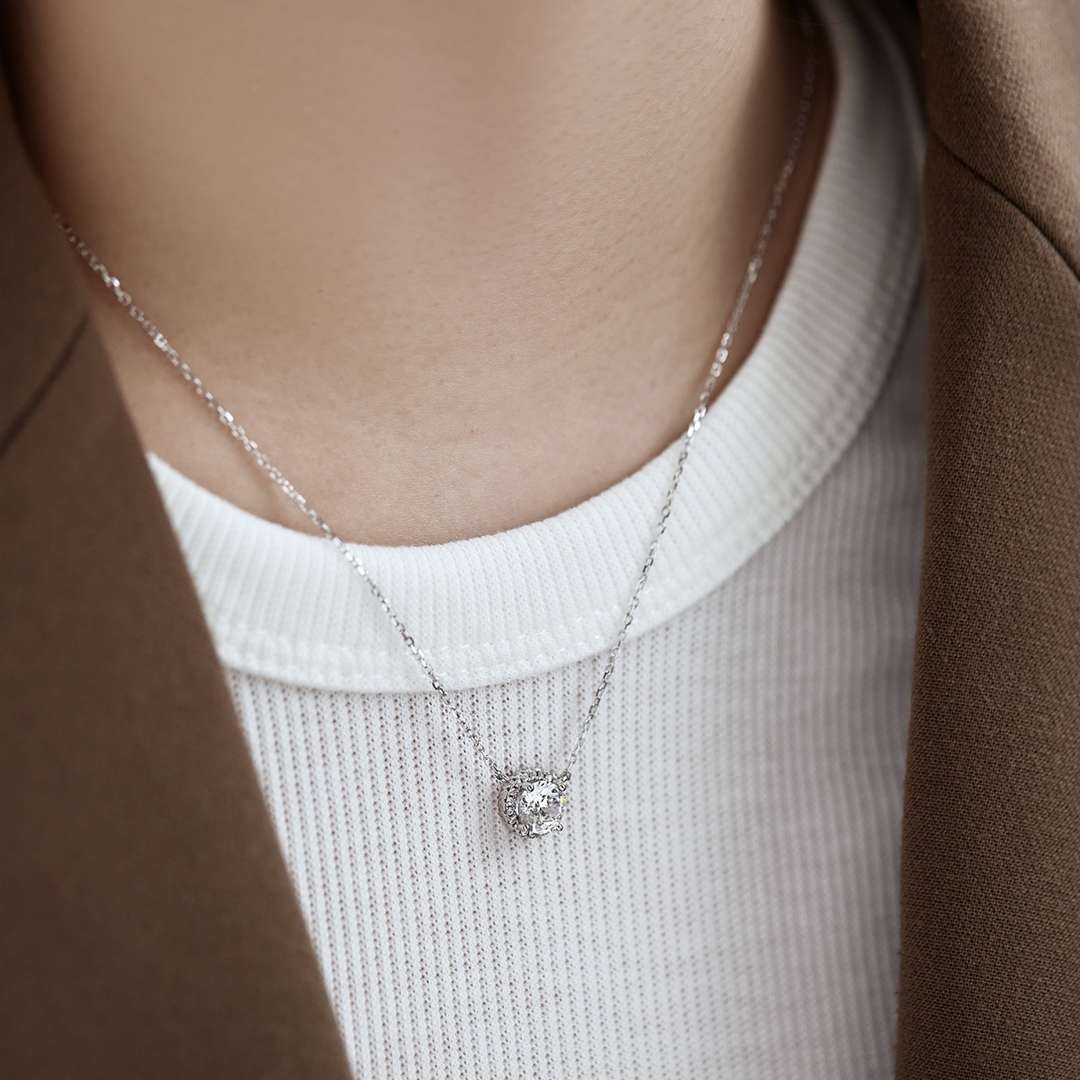 [Aurelle Style]Luxurious Round Cut Necklace
