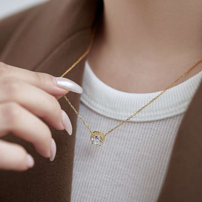 [Aurelle Style]Luxurious Round Cut Necklace
