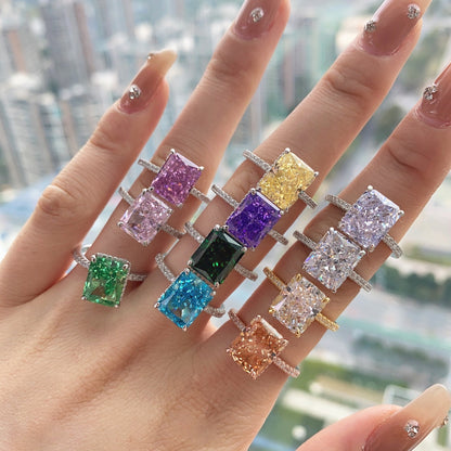 [Aurelle Style]4.0 Carat Luxurious Engagement Ring