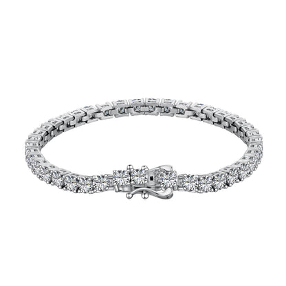 [Aurelle Style]Luxurious Ornate Round Cut Tennis Bracelet
