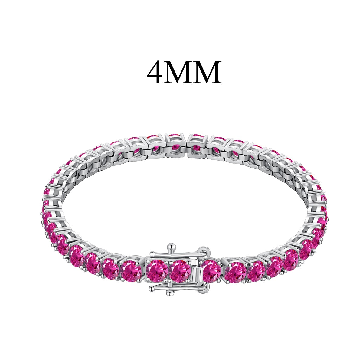 [Aurelle Style]Radiant Colorful Round Cut Party Bracelet