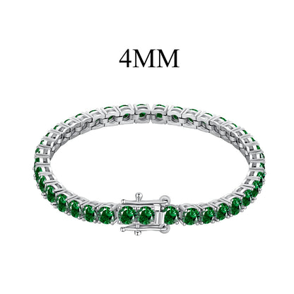 [Aurelle Style]Radiant Colorful Round Cut Party Bracelet