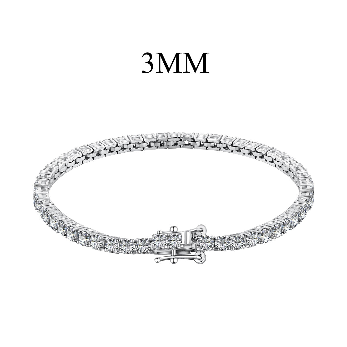[Aurelle Style]Radiant Colorful Round Cut Party Bracelet