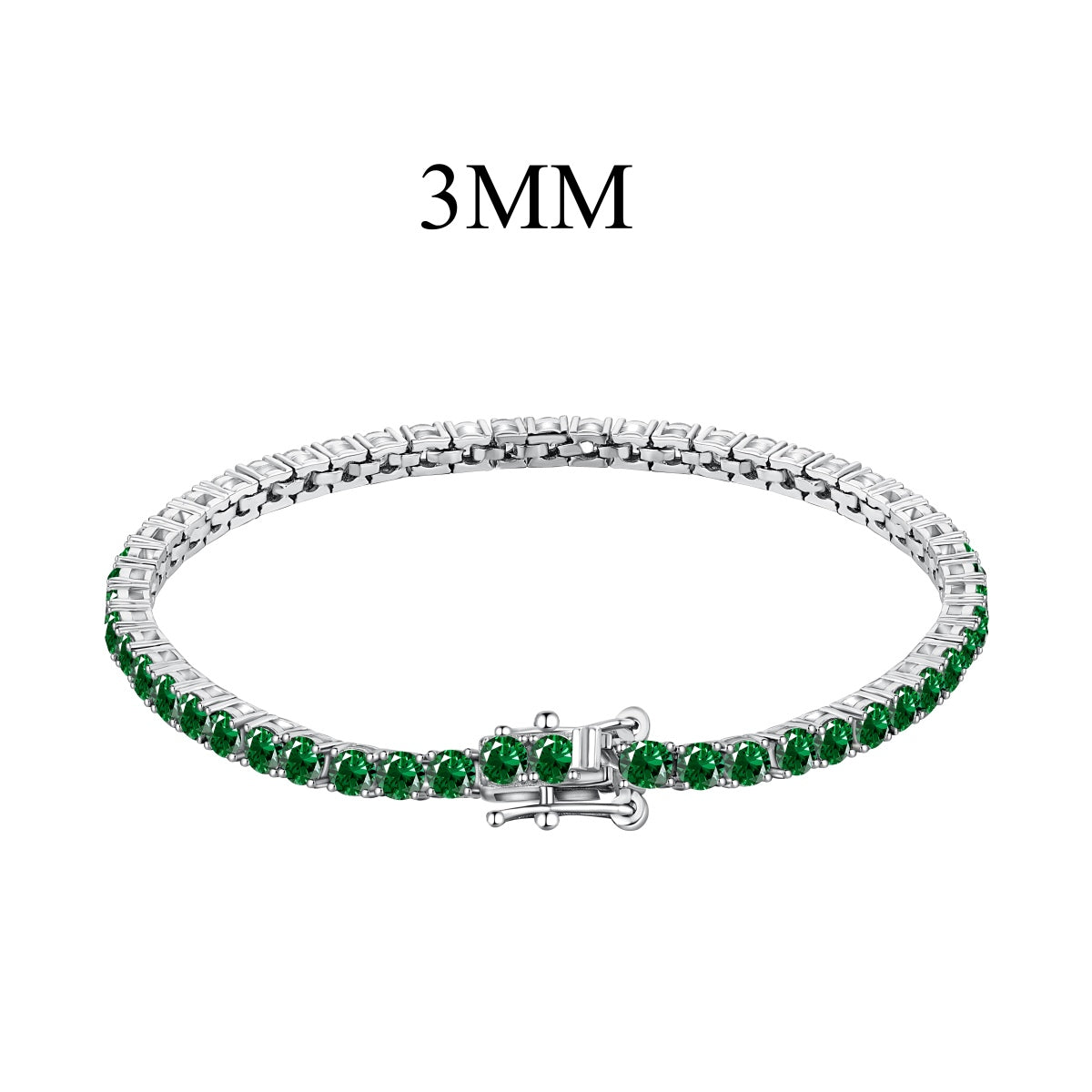 [Aurelle Style]Radiant Colorful Round Cut Party Bracelet