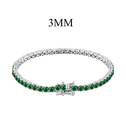 [Aurelle Style]Radiant Colorful Round Cut Party Bracelet