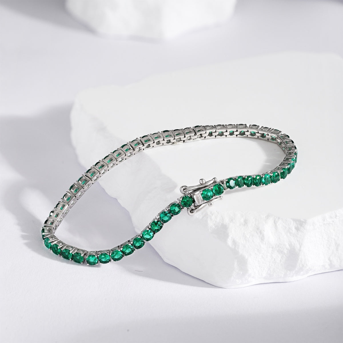 [Aurelle Style]Radiant Colorful Round Cut Party Bracelet