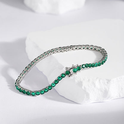 [Aurelle Style]Radiant Colorful Round Cut Party Bracelet