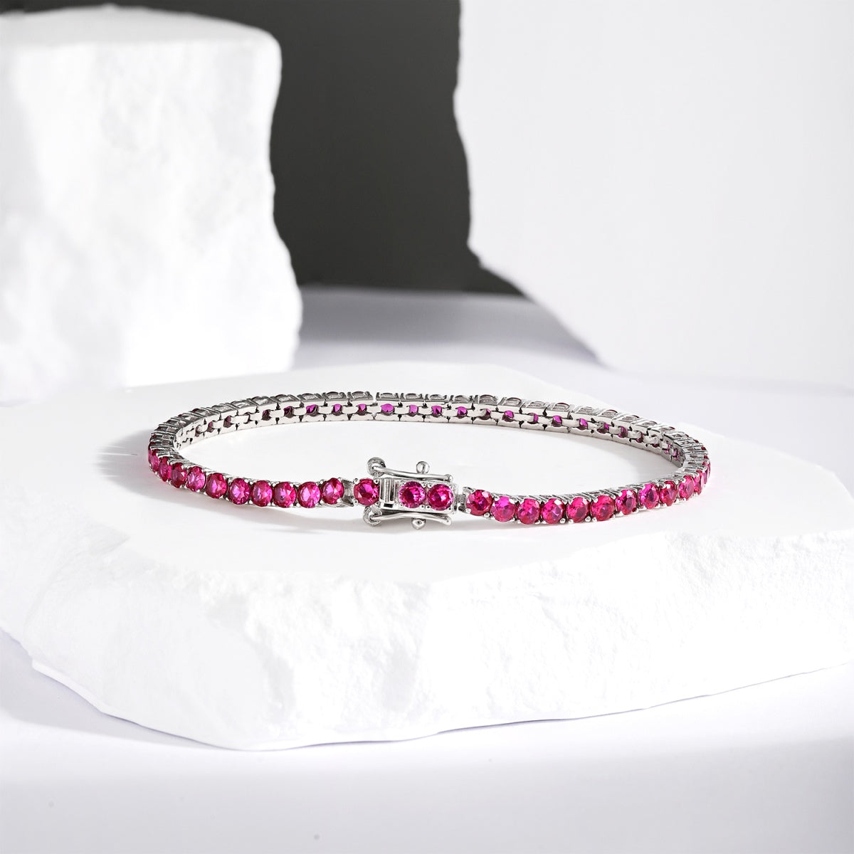 [Aurelle Style]Radiant Colorful Round Cut Party Bracelet
