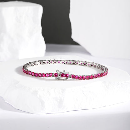 [Aurelle Style]Radiant Colorful Round Cut Party Bracelet