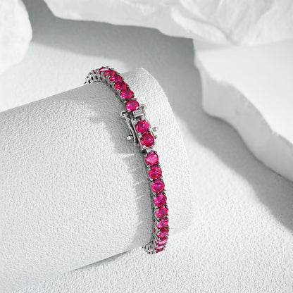 [Aurelle Style]Radiant Colorful Round Cut Party Bracelet