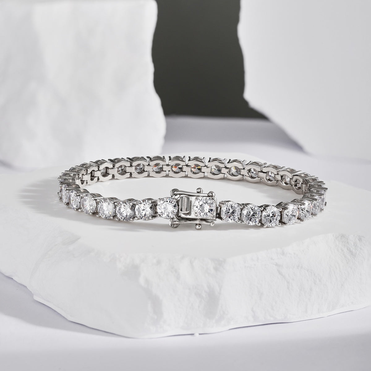 [Aurelle Style]Ornate Sparkling Round Cut Wedding Bracelet