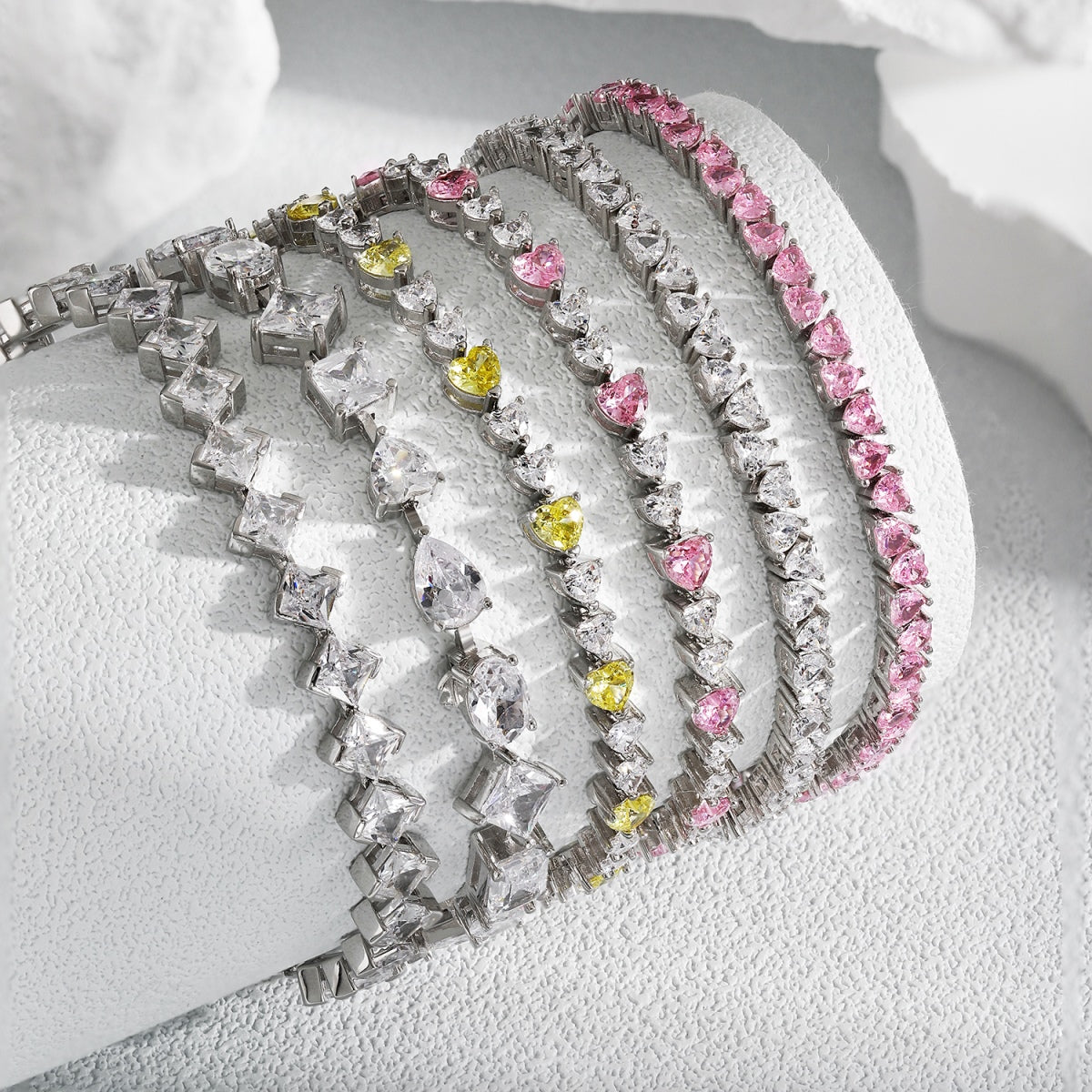 [Aurelle Style]Unique Exquisite Multi Cut Daily Bracelet