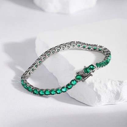 [Aurelle Style]Radiant Colorful Round Cut Party Bracelet