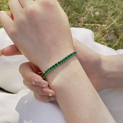 [Aurelle Style]Radiant Colorful Round Cut Party Bracelet