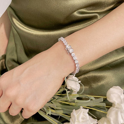 [Aurelle Style]Ornate Sparkling Round Cut Wedding Bracelet