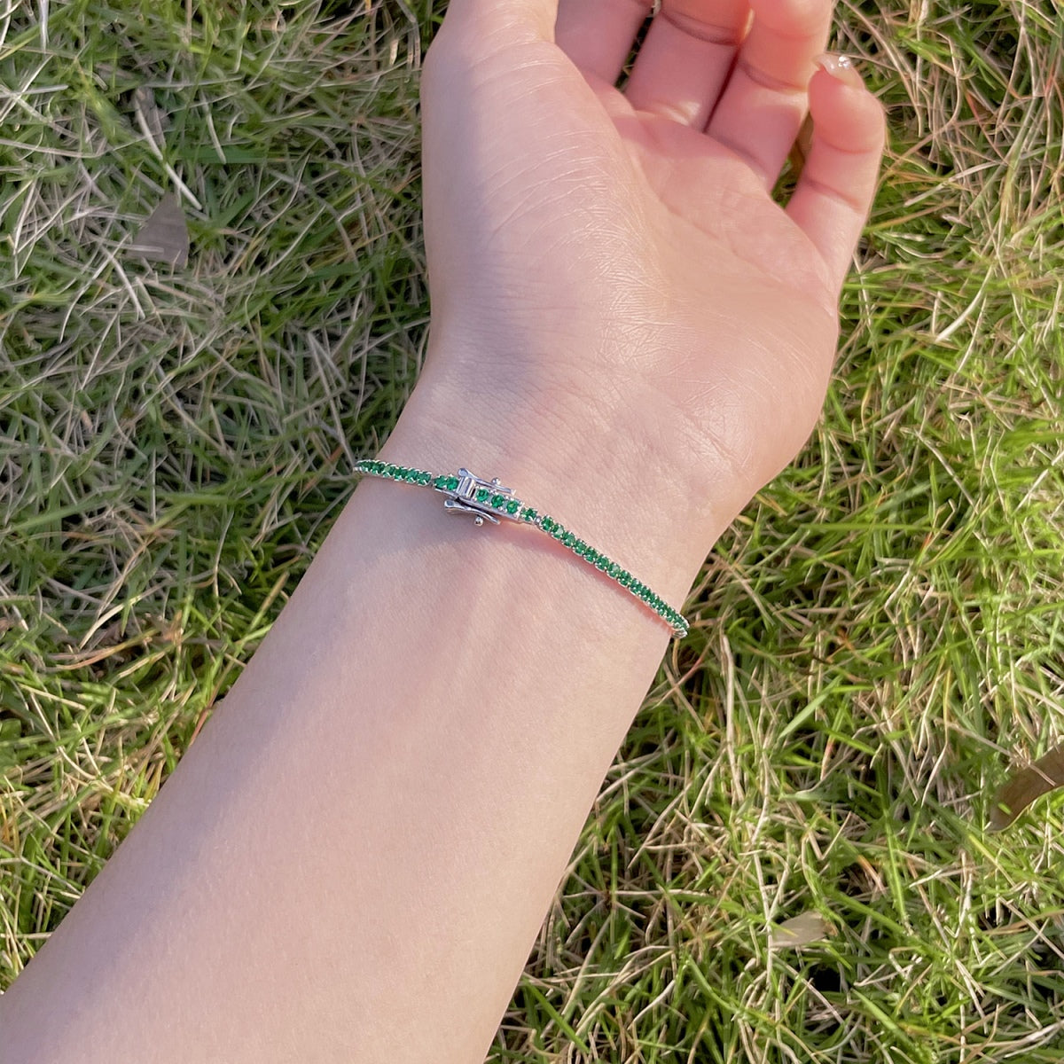 [Aurelle Style]Radiant Colorful Round Cut Party Bracelet
