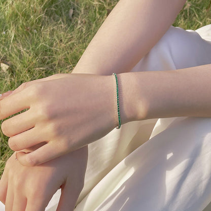 [Aurelle Style]Radiant Colorful Round Cut Party Bracelet