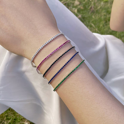 [Aurelle Style]Radiant Colorful Round Cut Party Bracelet