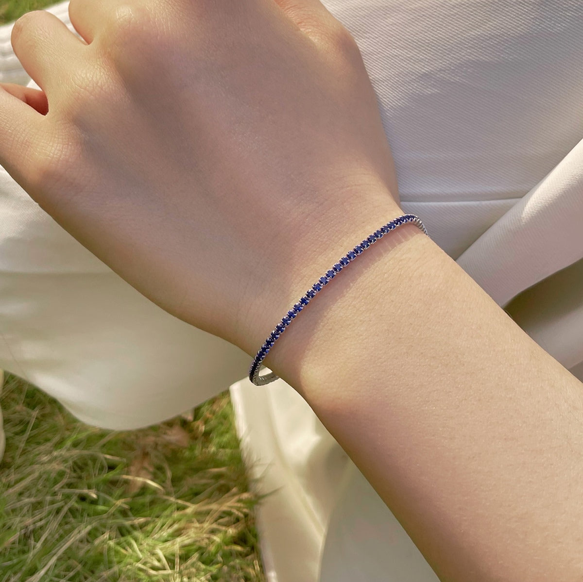 [Aurelle Style]Radiant Colorful Round Cut Party Bracelet