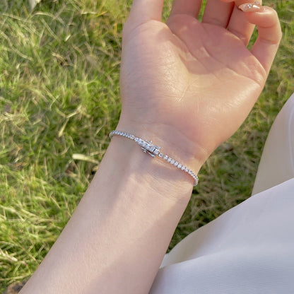 [Aurelle Style]Radiant Colorful Round Cut Party Bracelet