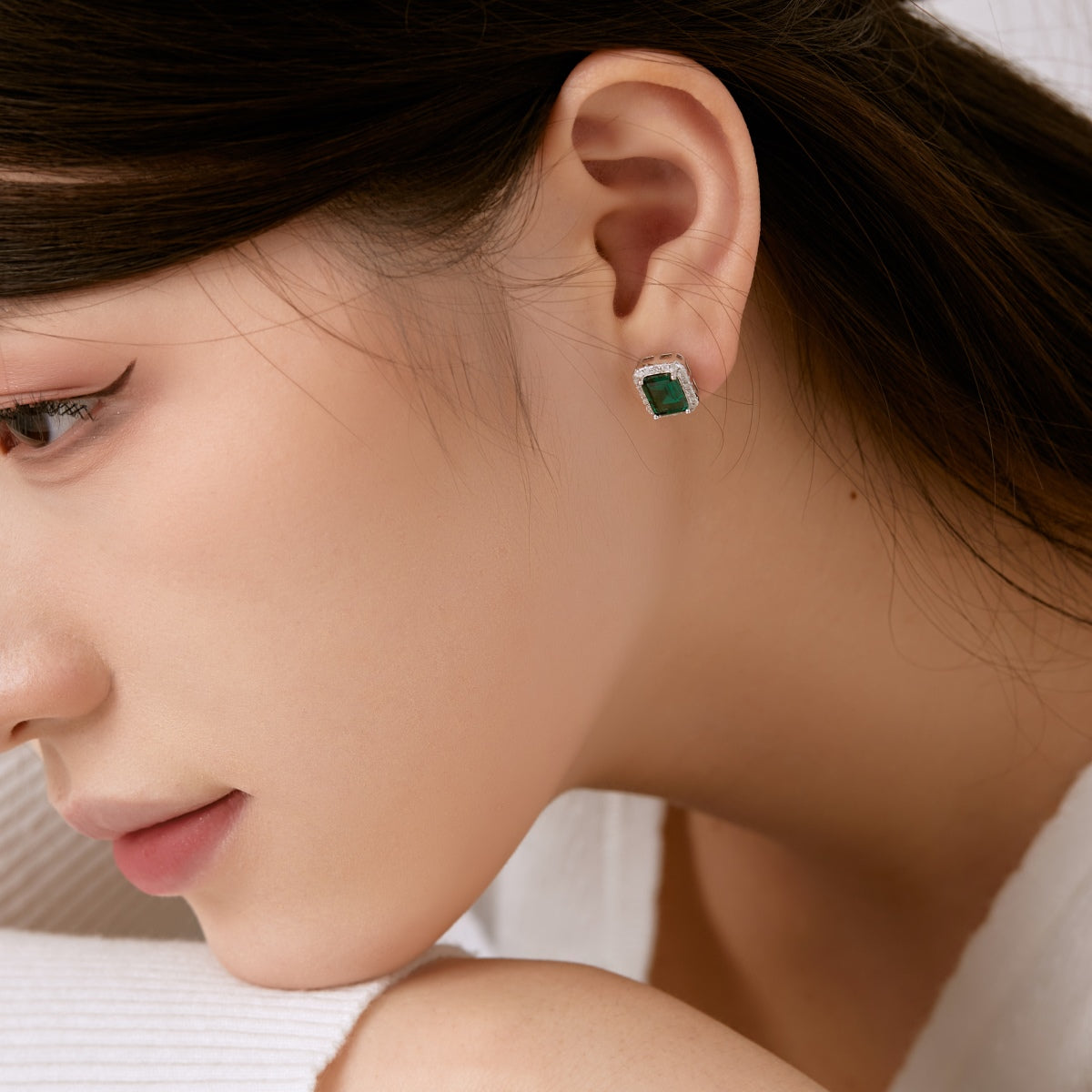 [Aurelle Style]Luxurious Dainty Emerald Cut Banquet Earrings
