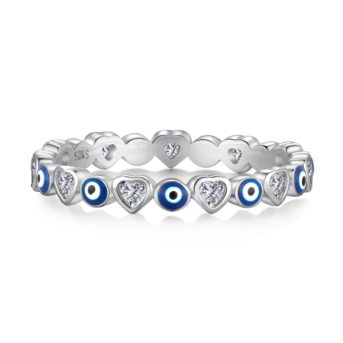 [Aurelle Style]Radiant Colorful Round Shape Daily Ring