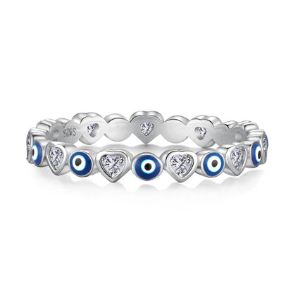 [Aurelle Style]Radiant Colorful Round Shape Daily Ring