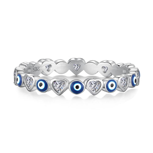[Aurelle Style]Radiant Colorful Round Shape Daily Ring