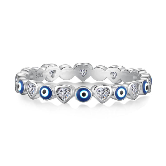 [Aurelle Style]Radiant Colorful Round Shape Daily Ring