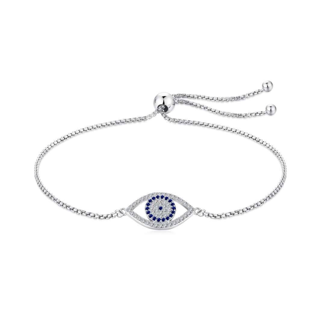 [Aurelle Style]Dazzling Eye Shape Necklace
