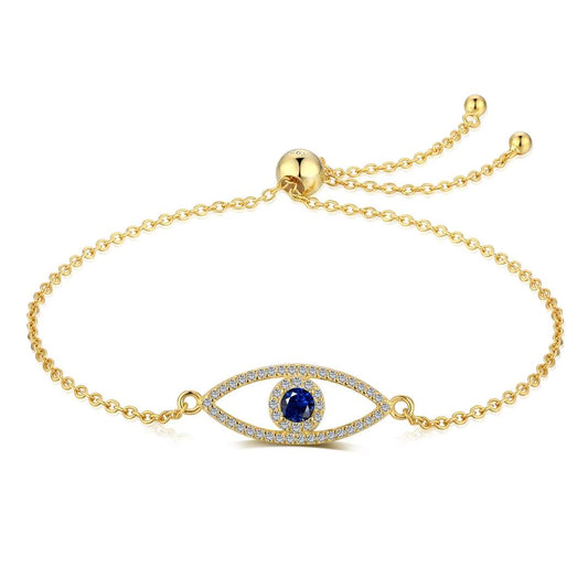 [Aurelle Style]Devil's Eye Hollow Design Bracelet